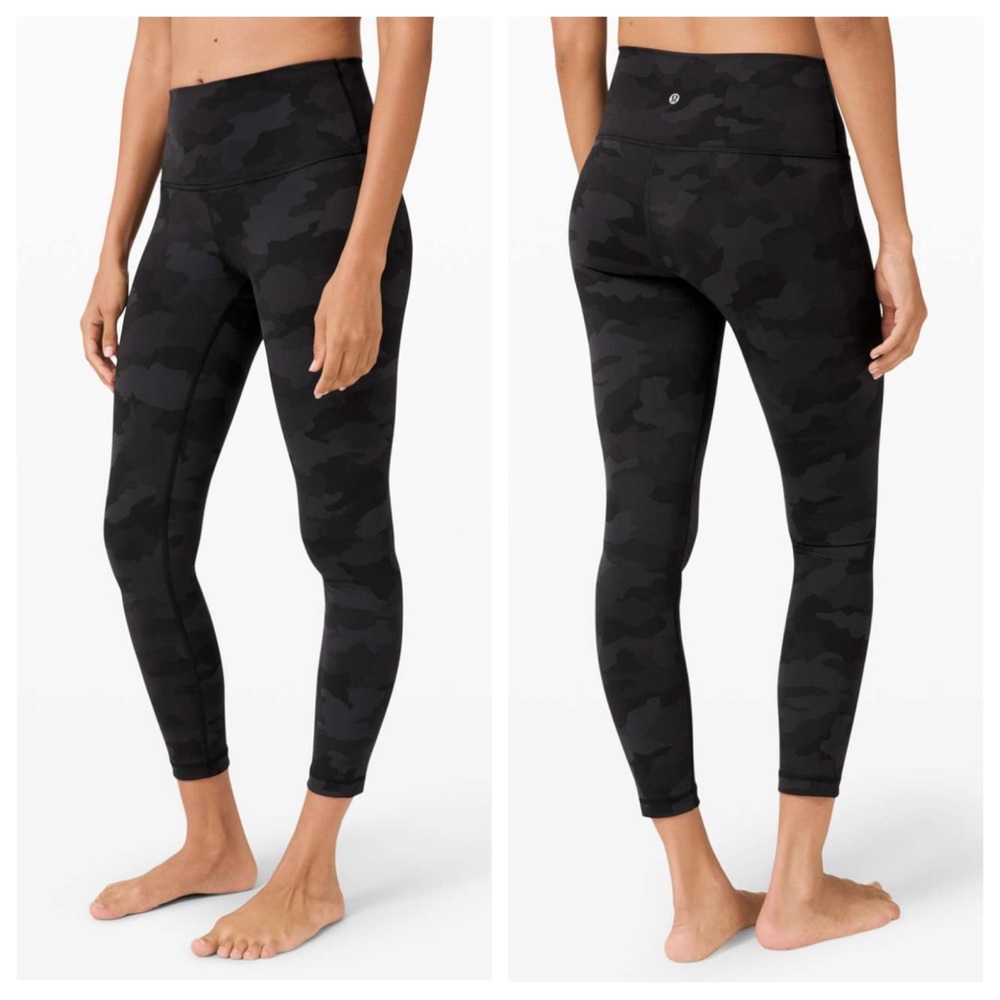 Lululemon Wunder Under High-Rise Tight 25" Full-On Luxtreme Leggings Camoflauge